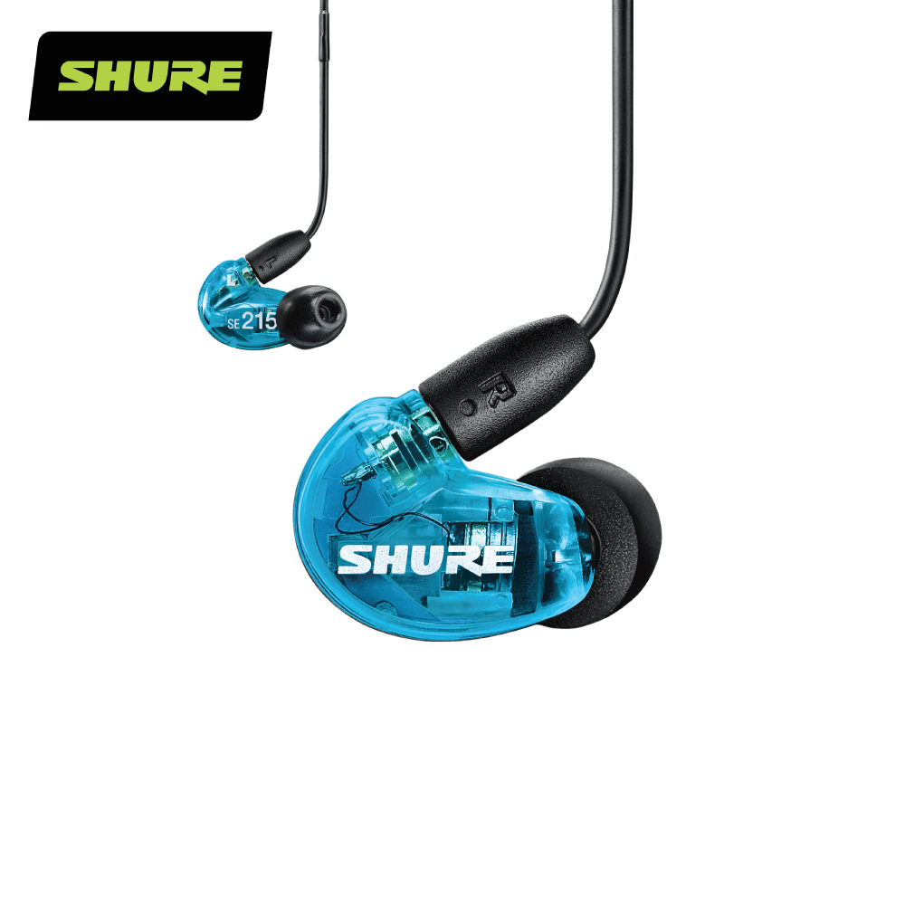 SHURE AONIC SE215 線控通話耳機(限定藍)