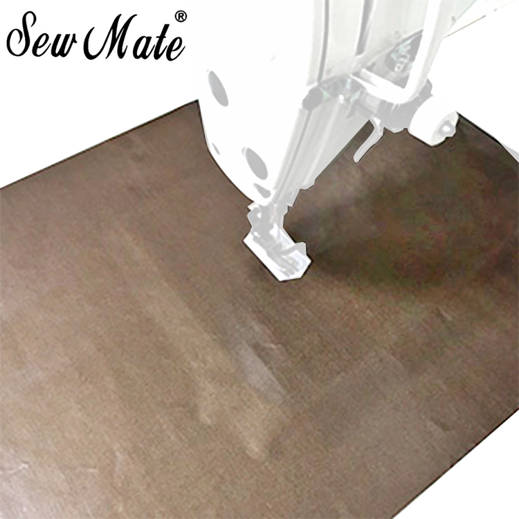 台灣製SewMate桌上型工業平車縫紉機自由曲線壓線用溜溜墊30x48cm滑溜墊DW-QC05(可水洗)