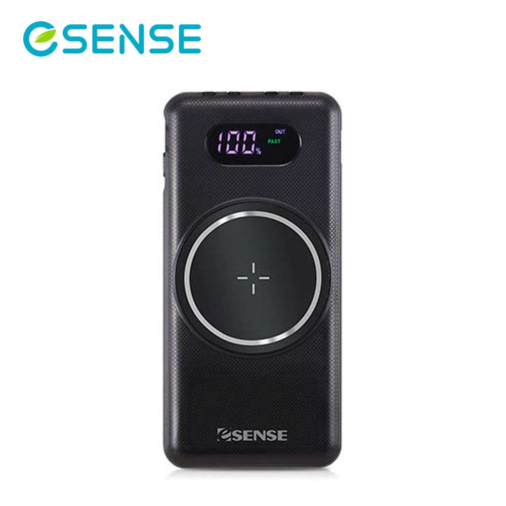 Esense 逸盛 多功能無線快充行動電源 黑 Pchome 24h購物 Esense 逸盛 多功能無線快充行動電源 黑 Pchome 24h購物
