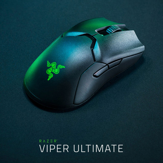 Razer Viper Ultimate 毒蝰終極版無線滑鼠- PChome 24h購物