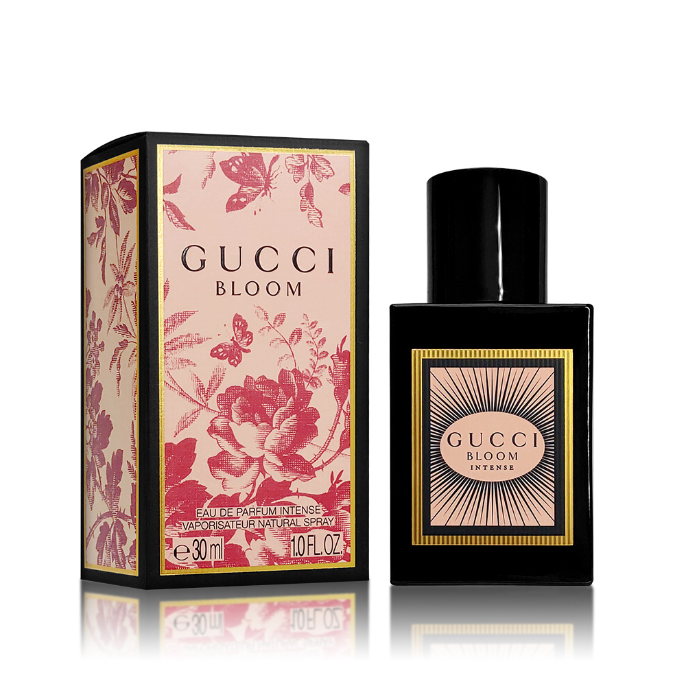 GUCCI 古馳Bloom Ambrosia di Fiori花悅馥意女性淡香精30ml-效期