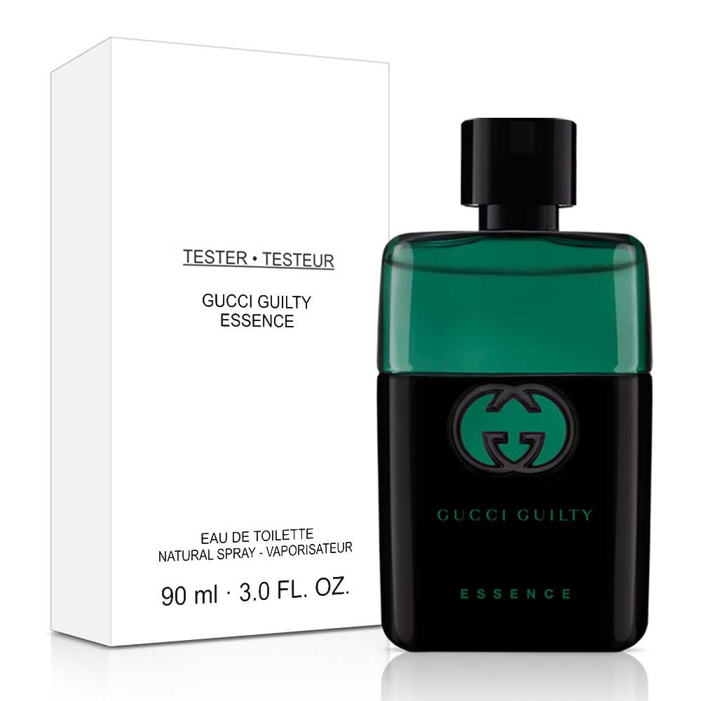GUCCI 古馳Guilty Black 罪愛夜男性淡香水90ML TESTER 環保包裝