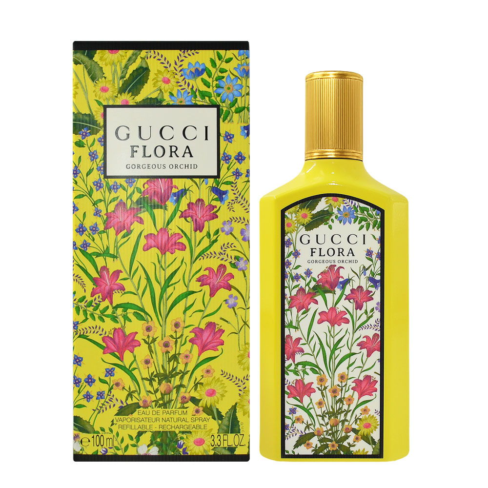 GUCCI 古馳華麗梔子花女性淡香精100ml Flora Gorgeous Gardenia EDP 總