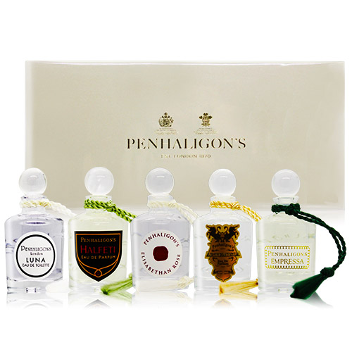 Penhaligons 潘海利根女性香水禮盒5入組 5mlx5 國際航空版伊莉莎白玫瑰月亮女神 Pchome 24h購物