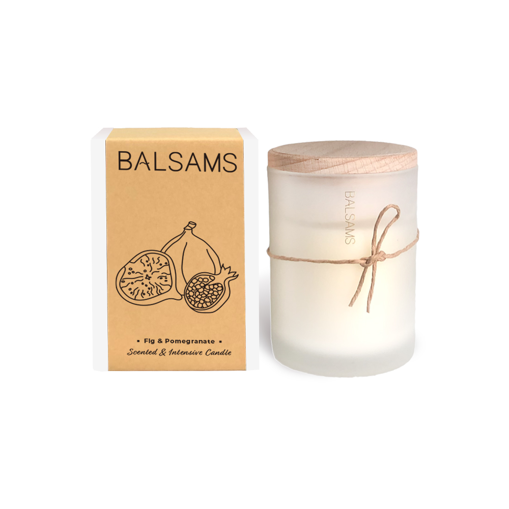 Balsams白森氏香氛工藝蠟燭0g 無花果石榴 Pchome 24h購物