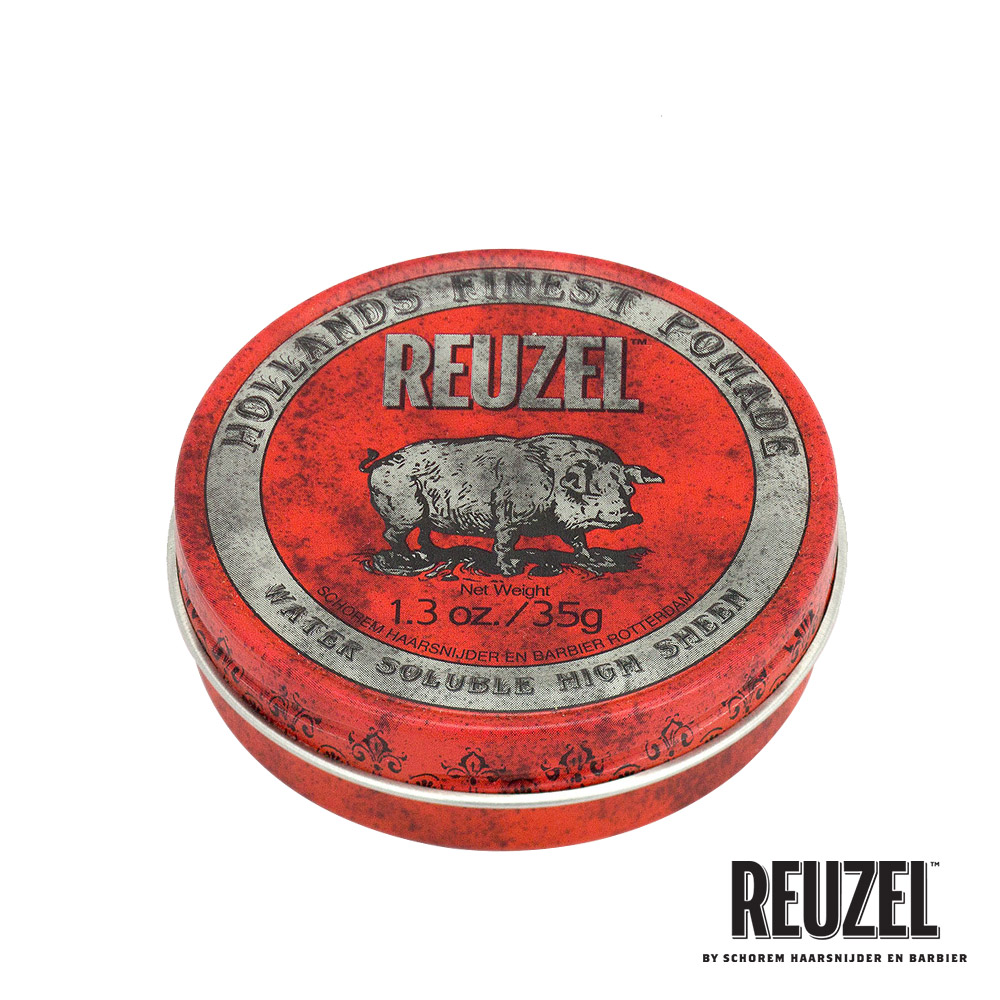 REUZEL Red Pomade 紅豬中強水性髮油 35g