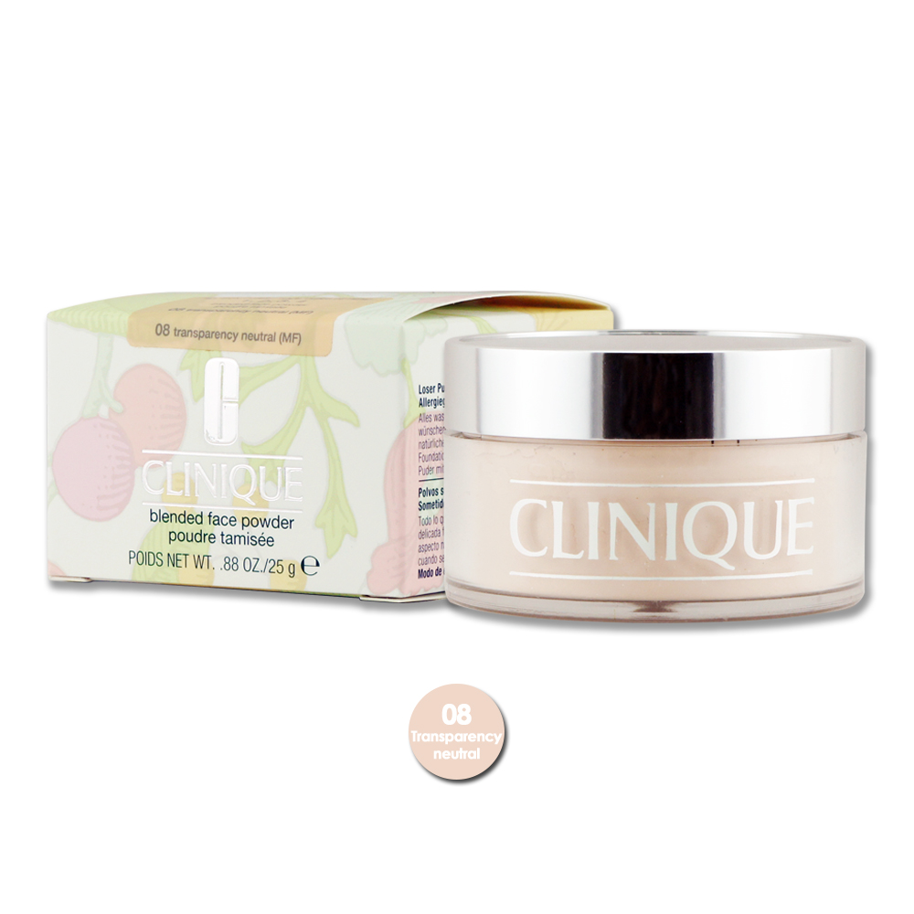 《CLINIQUE 倩碧》晶瑩蜜粉 25g #08 Transparency neutral