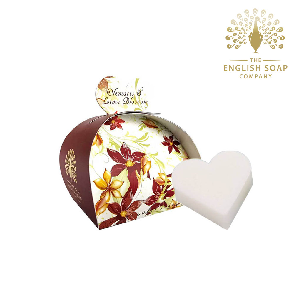 The English Soap Company 橙蓮花 Clematis & Lime Blossom 60g 乳木果油植萃香氛皂