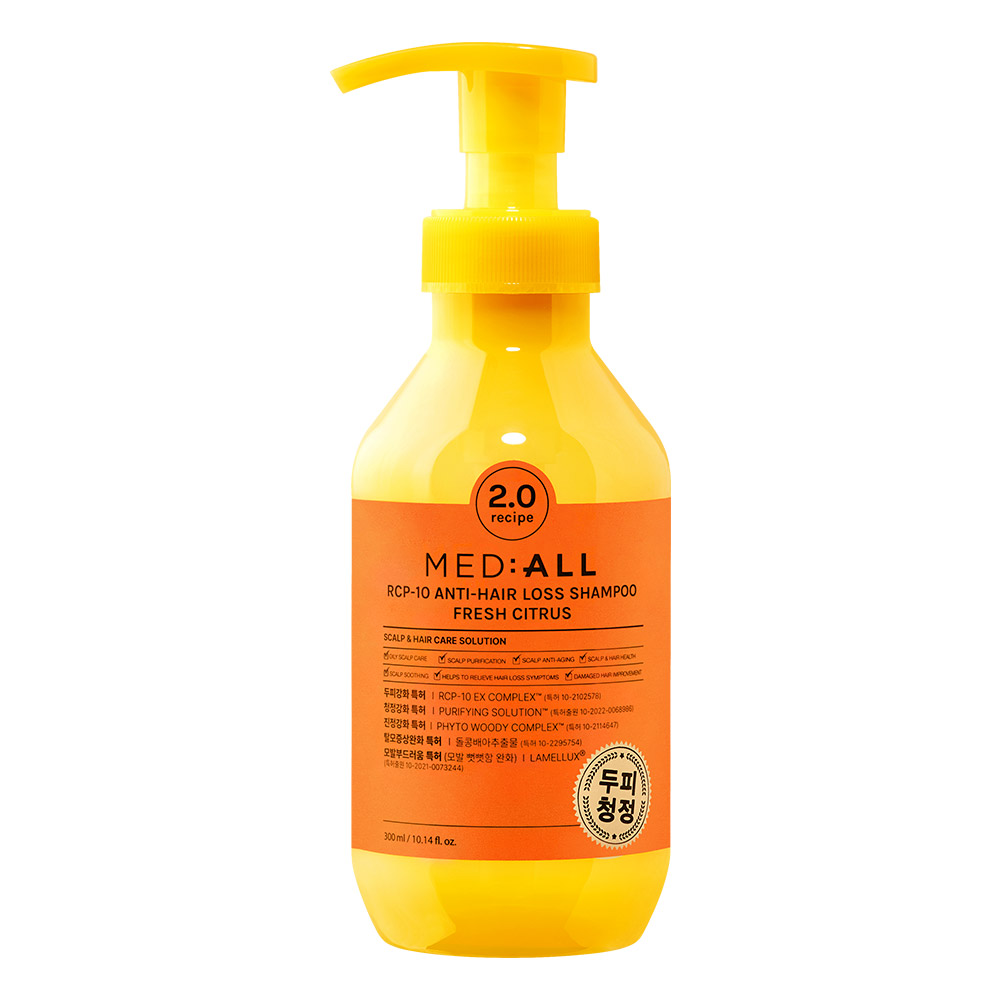 MEDALL RCP-10 Anti Hair Loss 頭皮清潔洗髮露-新鮮柑橘300ml