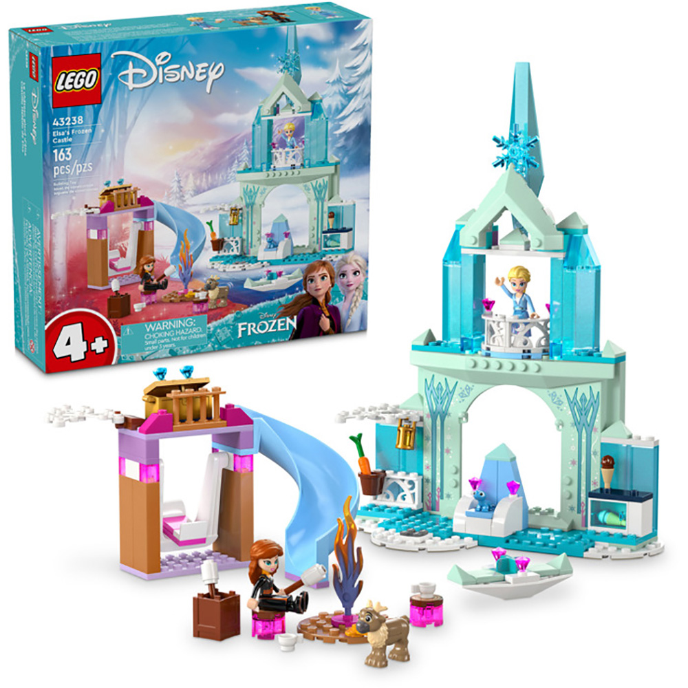 樂高積木LEGO《LT 43238》202401 迪士尼系列-Elsas Frozen Castle