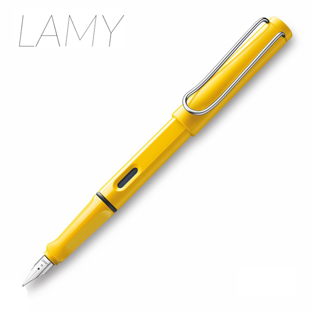 LAMY狩獵者黃色鋼筆