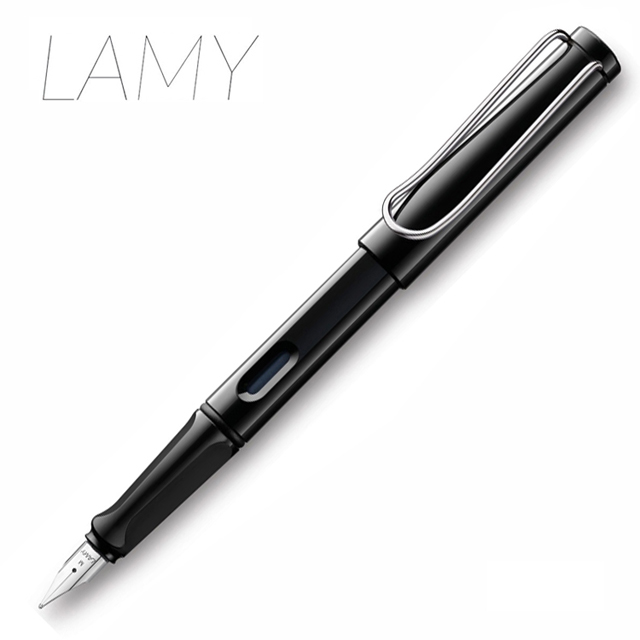 LAMY狩獵者亮黑色鋼筆