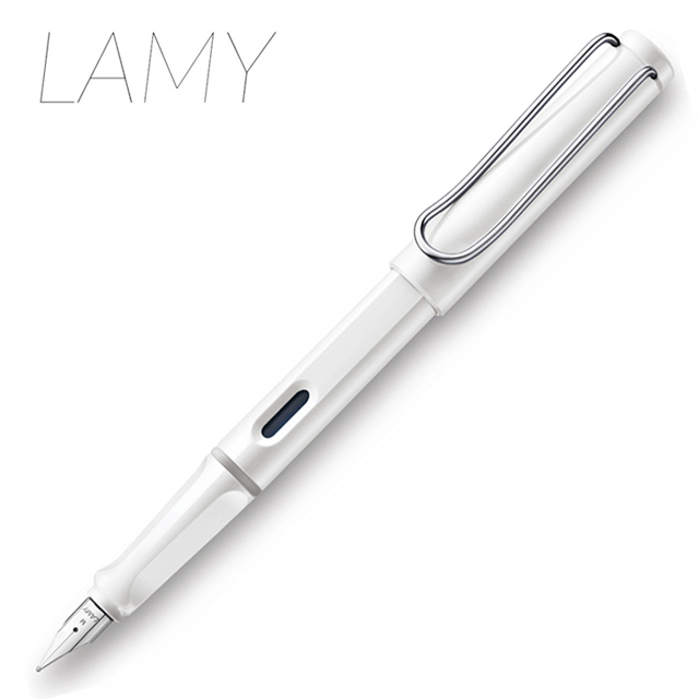 LAMY狩獵者白色鋼筆