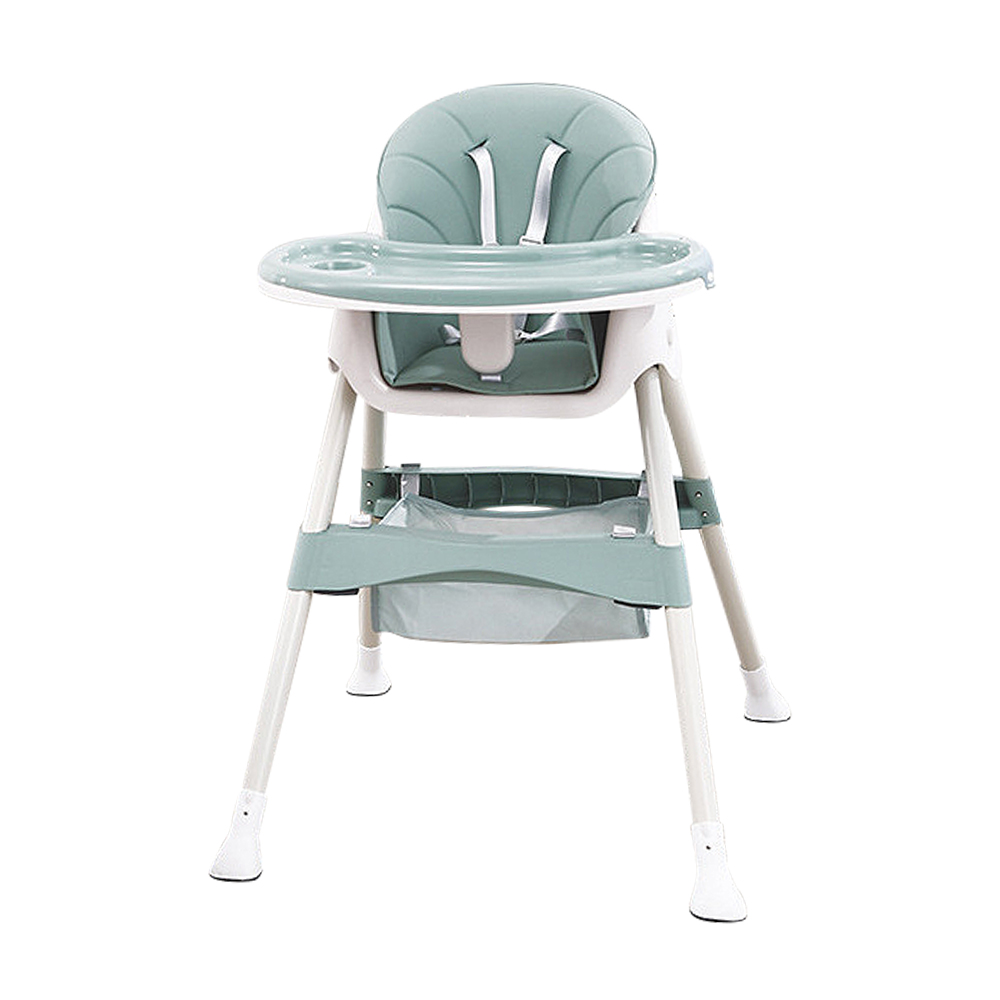 兒童餐椅 餐桌 可調節多功能可折疊便攜式寶寶餐椅 贈加厚椅墊+托盤墊
