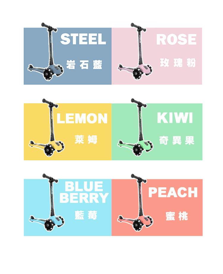 奧地利 Scoot & Ride - Kick3炫輪滑板車-奇異果