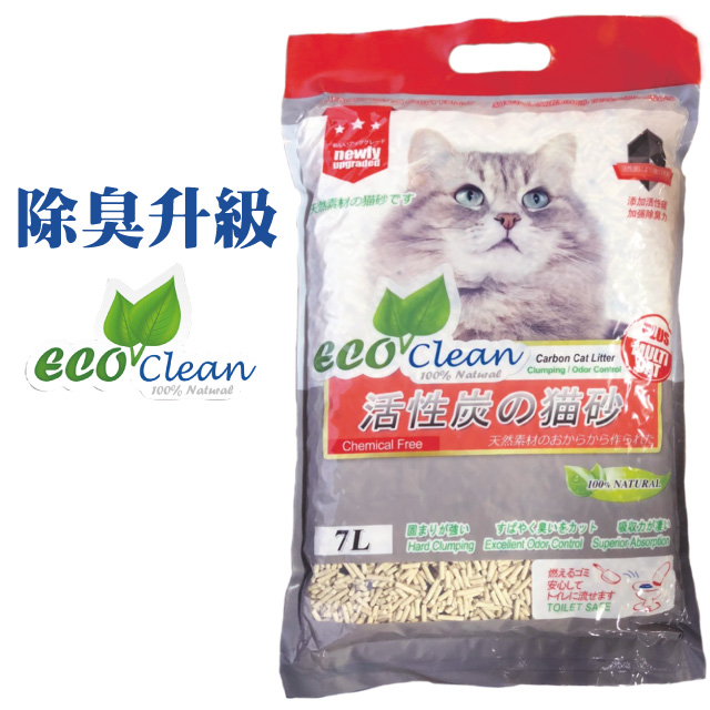 Eco艾可豆腐貓砂 活性炭 6入 Pchome 24h購物