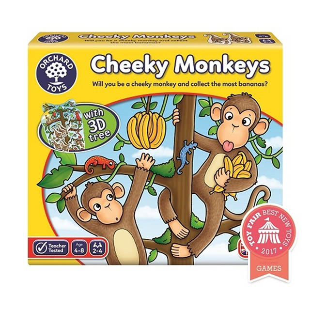 【英國Orchard Toys】桌遊-頑皮小猴