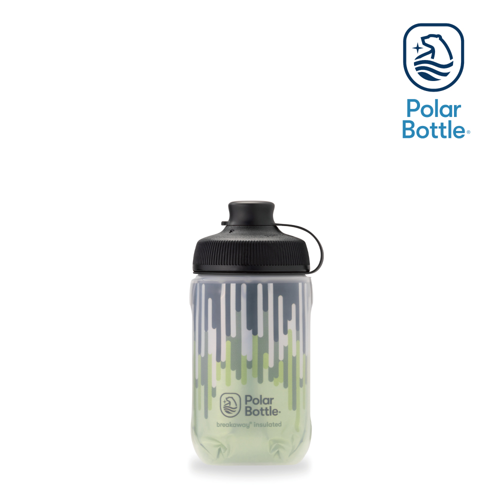 Polar Bottle 12oz MUCK 雙層保冷噴射水壺 ZIPPER 草綠