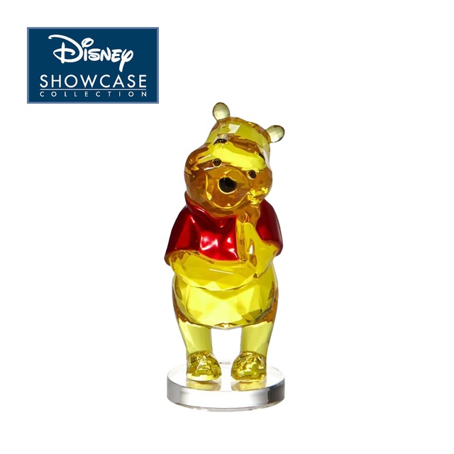 【正版授權】Enesco 小熊維尼 透明塑像 公仔 精品雕塑 維尼 Winnie 迪士尼 Disney - 296095