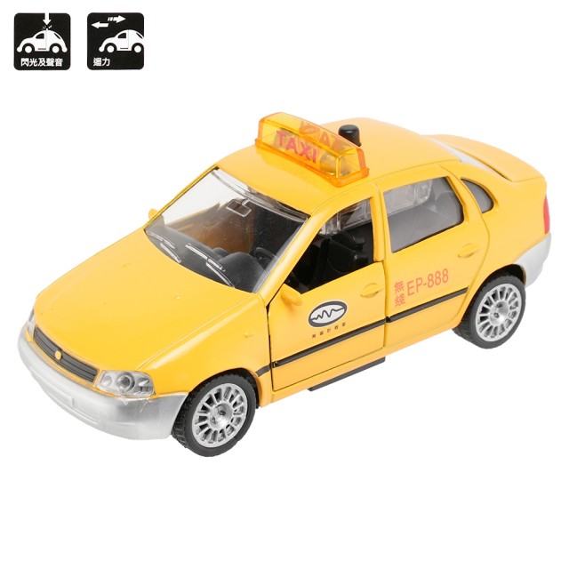 合金車玩具計程車玩具迴力車汽車模型聲光玩具車ct 12 小品館 Pchome 24h購物