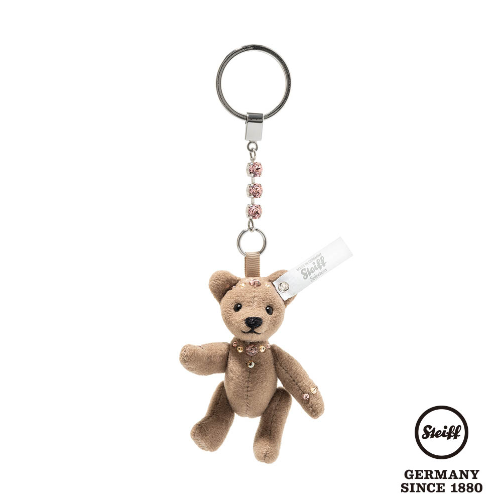 STEIFF德國金耳釦泰迪熊-Pendant Teddy Bear 吊飾 鑰匙圈 (設計師新創系列 限量版)