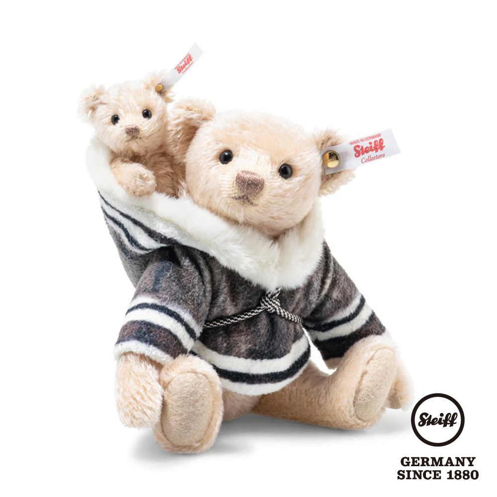 STEIFF德國金耳釦泰迪熊 - Mama with Baby Teddy Bear 母子泰迪熊 (限量版)