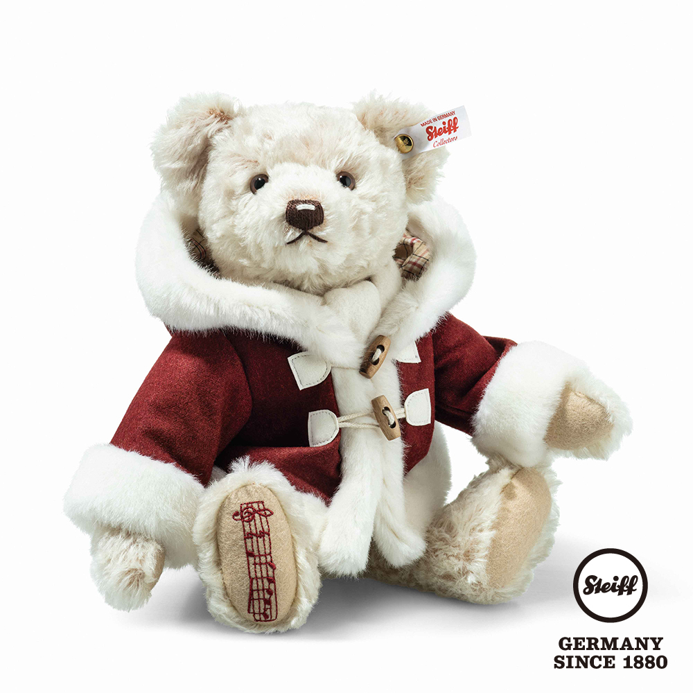 STEIFF德國金耳釦泰迪熊 - Kris the Musical Christmas Teddy Bear 聖誕音樂泰迪熊 (限量版)