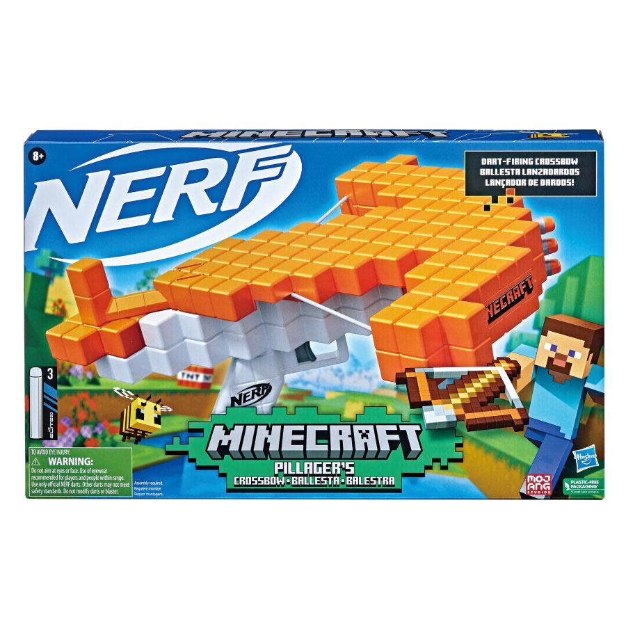 玩具反斗城nerf Minecraft 十字弓射擊器 Pchome 24h購物