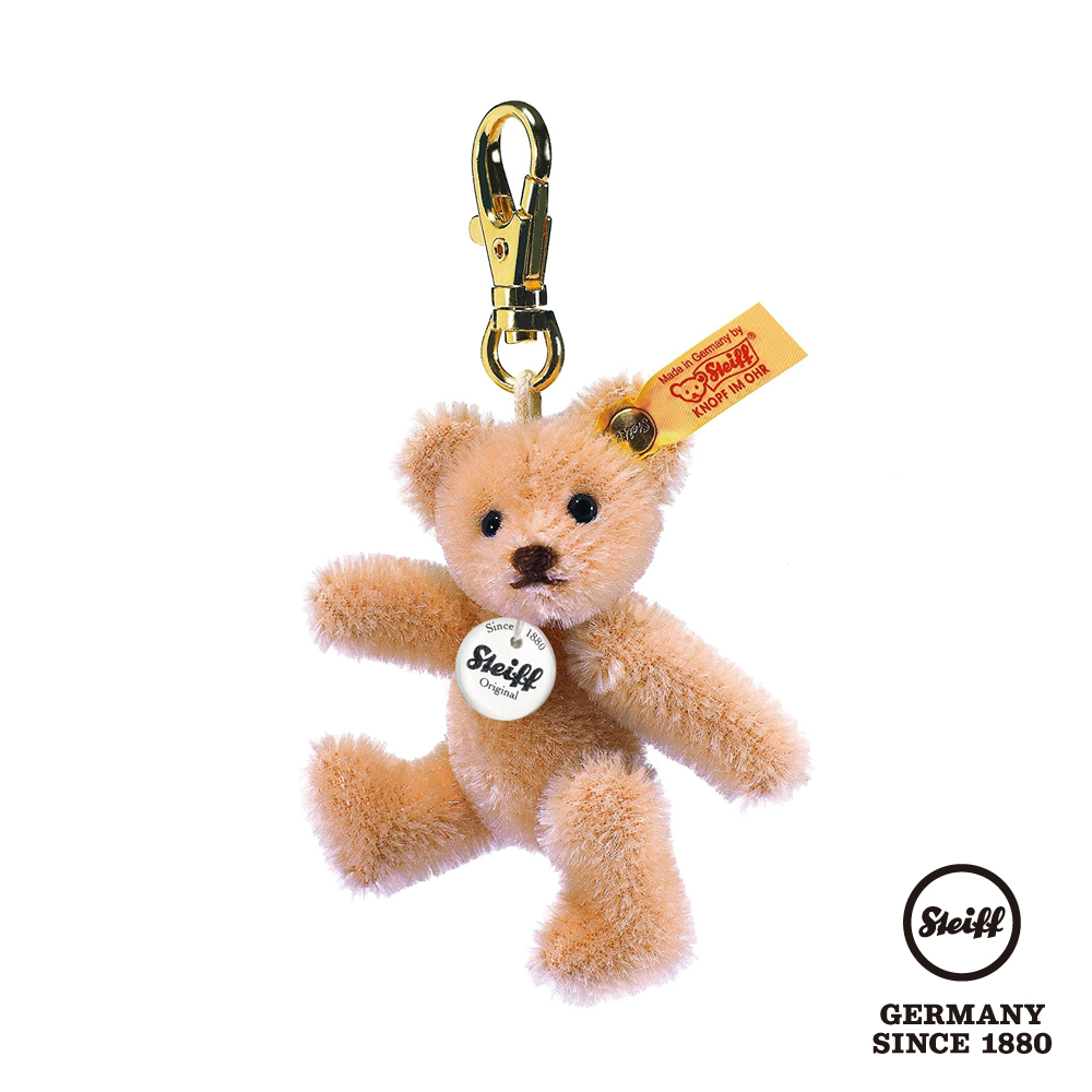 STEIFF德國金耳釦泰迪熊 - Teddy Bear Keyring(收藏版吊飾_黃標)