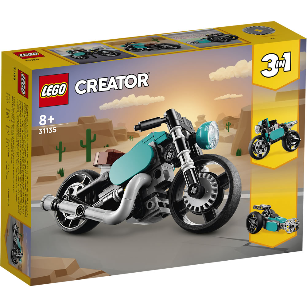 樂高積木 LEGO《 LT31135 》202303 創意大師三合一系列 - 復古摩托車