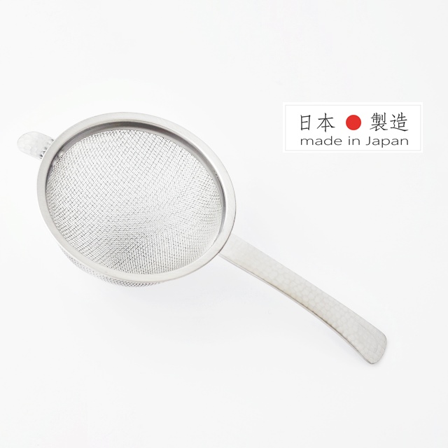 【NAGOMI】日本製 槌目手感不鏽鋼濾茶網/茶葉濾網