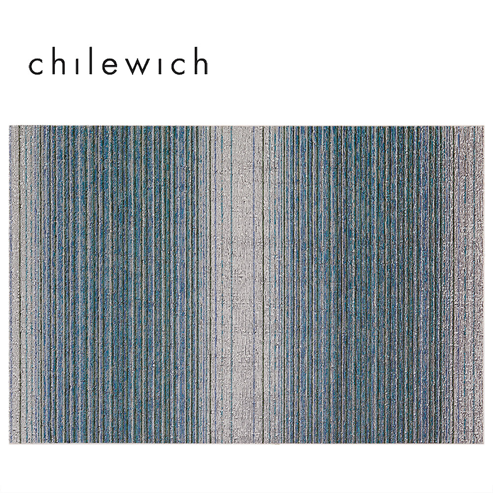 美 Chilewich地墊 Fade Stripe系列-漸層色46×71cm(Lagoon)
