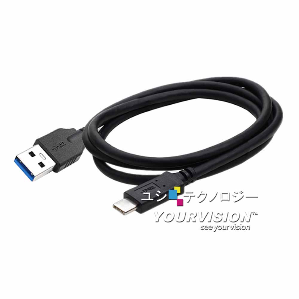 支援 Apple CarPlay Type-C to USB 3.0 Cable 高品質傳輸充電線(1米)
