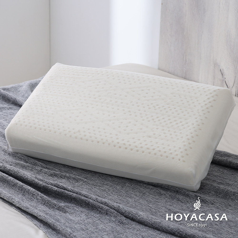《HOYACASA》溝槽工學乳膠枕 (一入)