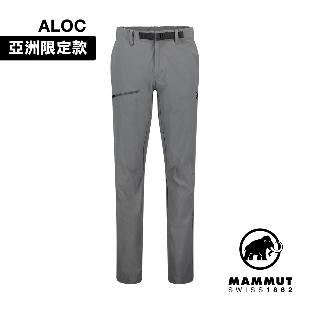 【Mammut 長毛象】Trekkers 3.0 Pants AF Men 健行防潑水長褲綠鬣 