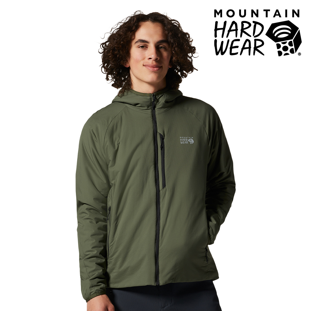 【Mountain Hardwear】Kor Strata Hoody Jacket 防潑水化纖連帽外套 男款 盛榆綠 #1974101
