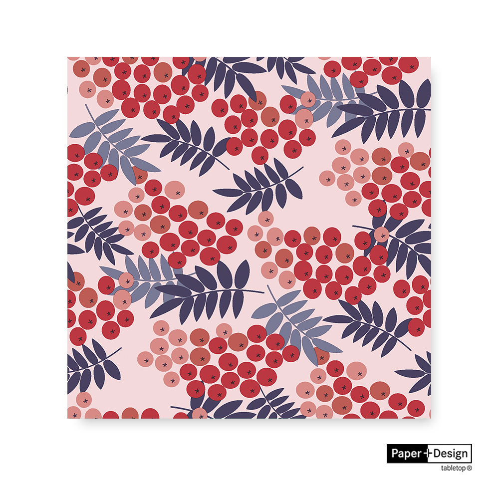 【 Paper+Design】德國餐巾紙 - Rowan Berries