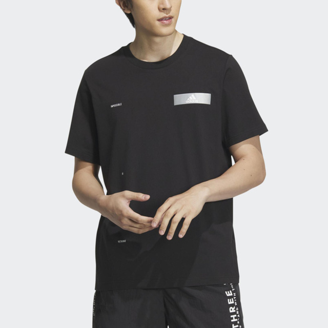 Adidas TH REF Tee [IA8095 男 短袖 上衣 T恤 亞洲版 運動 訓練 休閒 寬鬆 棉質 黑