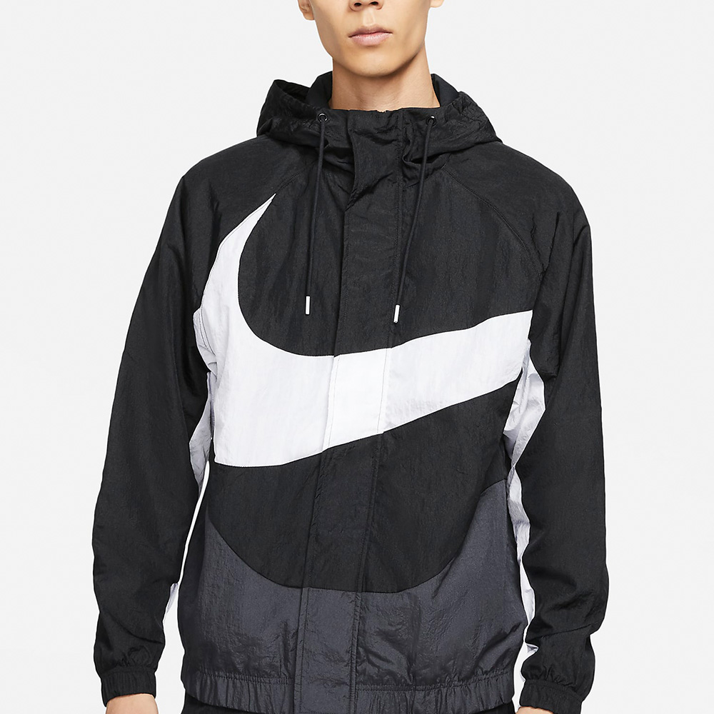 M Nsw Swoosh Wvn Lnd Jkt - Nero / Grigio / Bianco Uomo | Giacche Nike - Matteo Bonacci