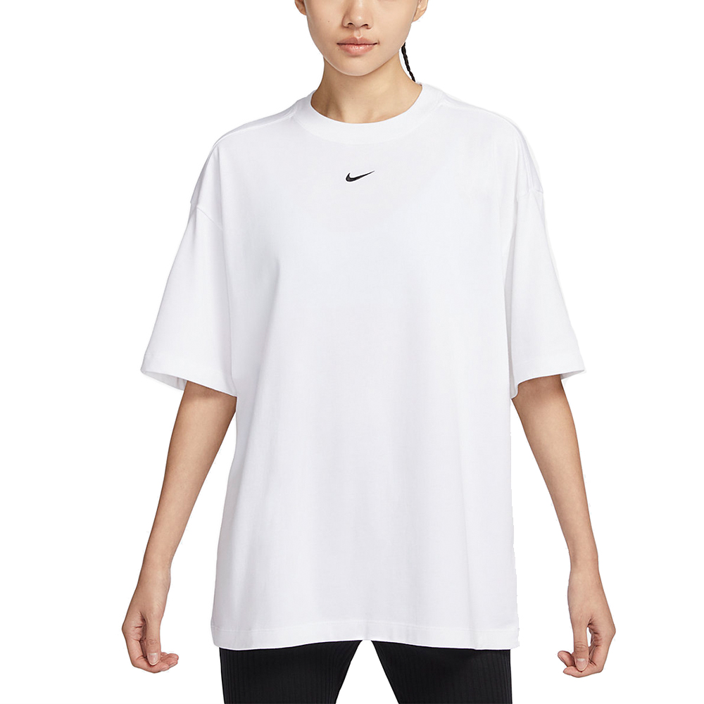 NIKE 女衣 圓領短T AS W NSW TEE ESSNTL SS OS LBR -DX7911100