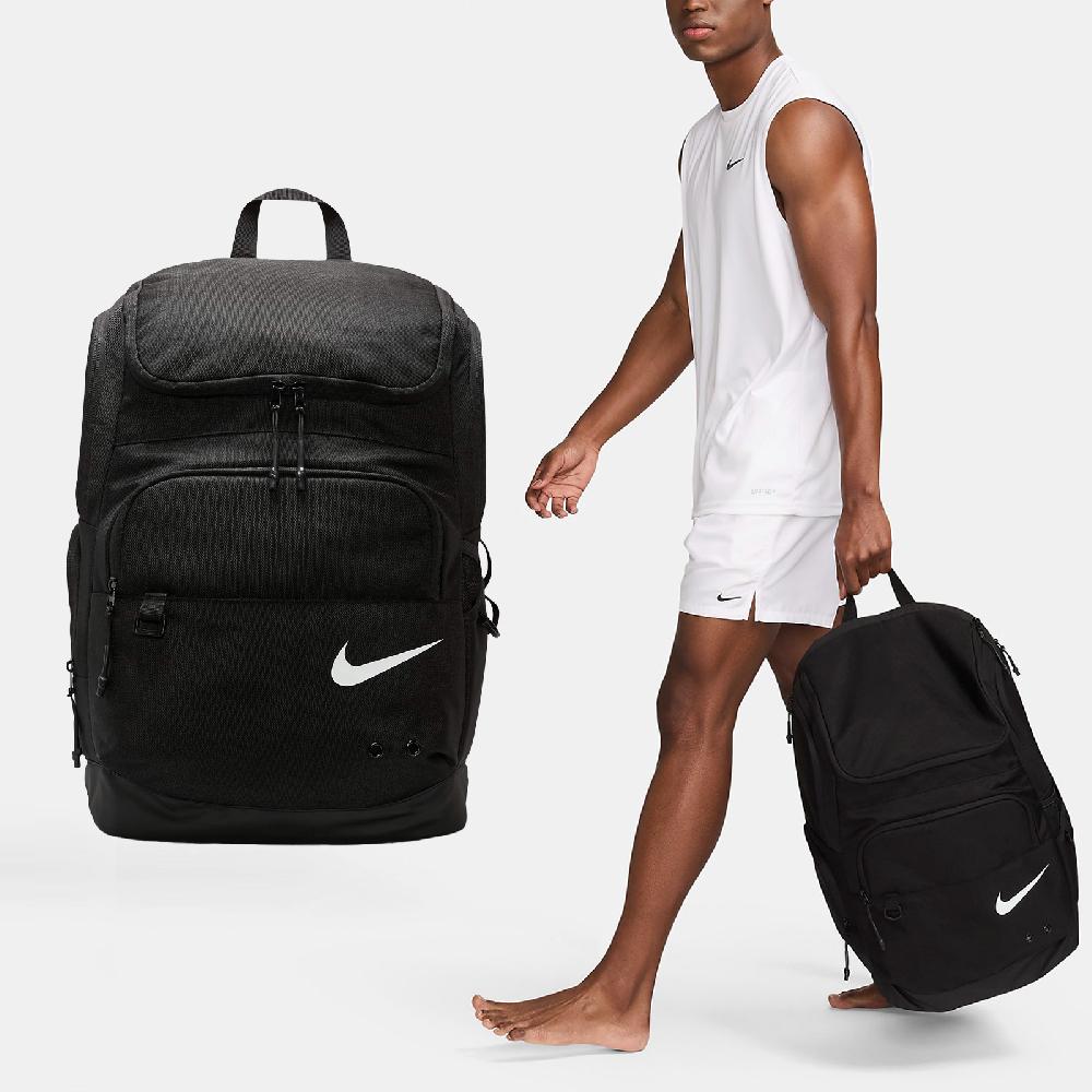 Nike 耐吉 後背包 Swim Repel 黑 白 防水底部 大空間 筆電夾層 背包 雙肩包 NESSE138-001