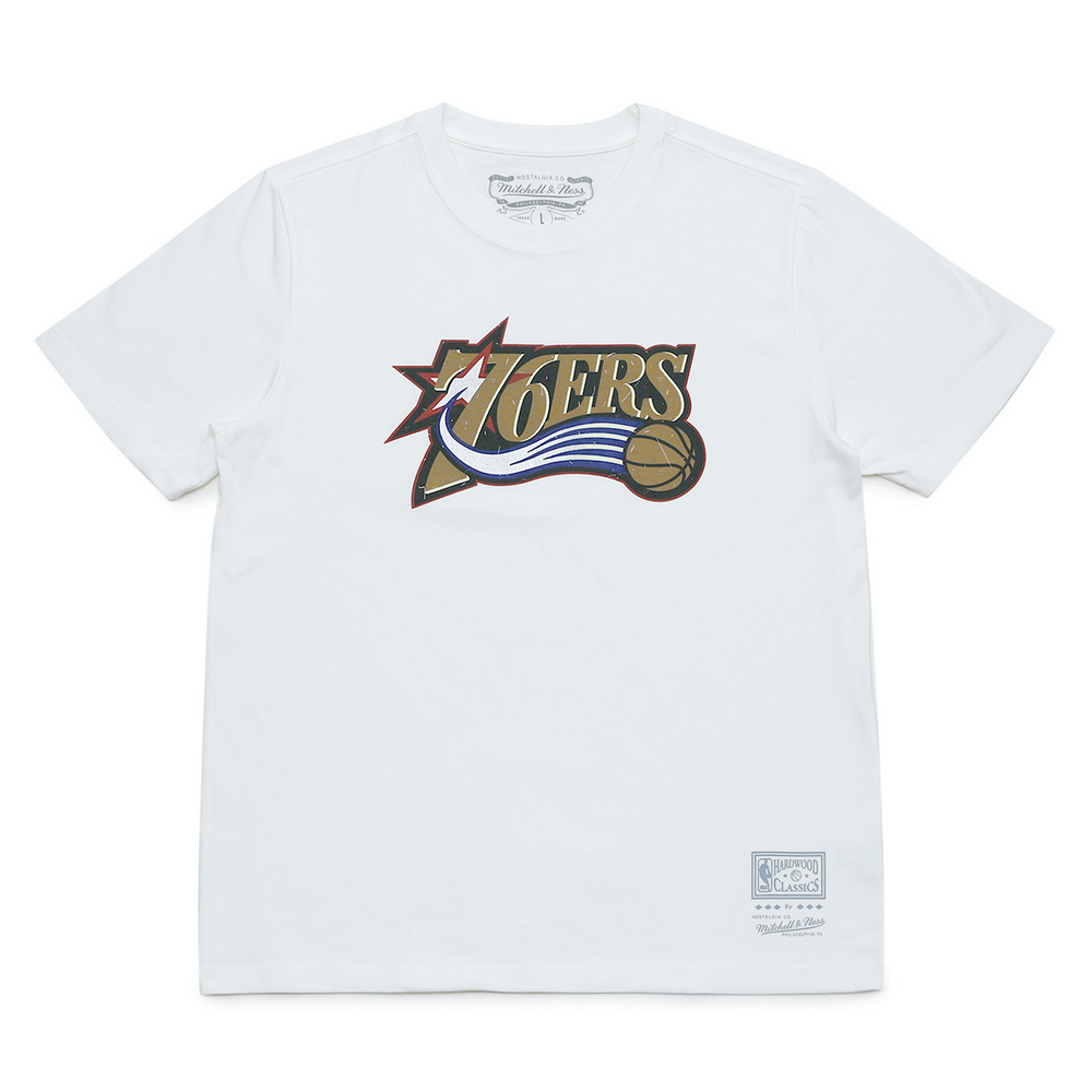 【Mitchell & Ness】NBA TEAM LOGO 短袖上衣 76人_MNTS001P7W