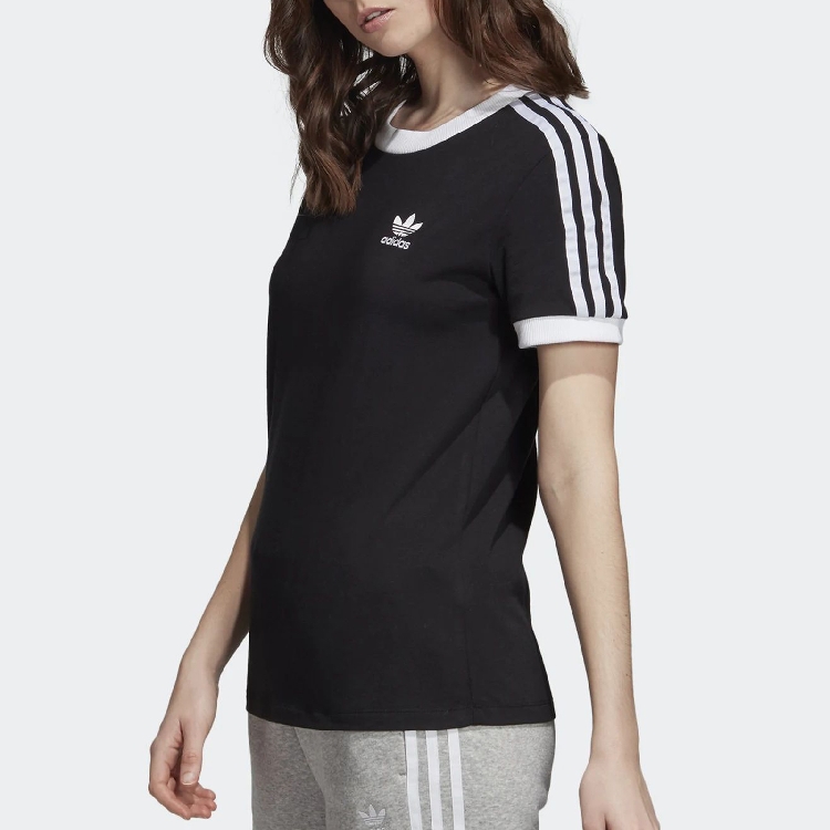 adidas T恤3-Stripes Tee 運動休閒女款ED7482 - PChome 24h購物