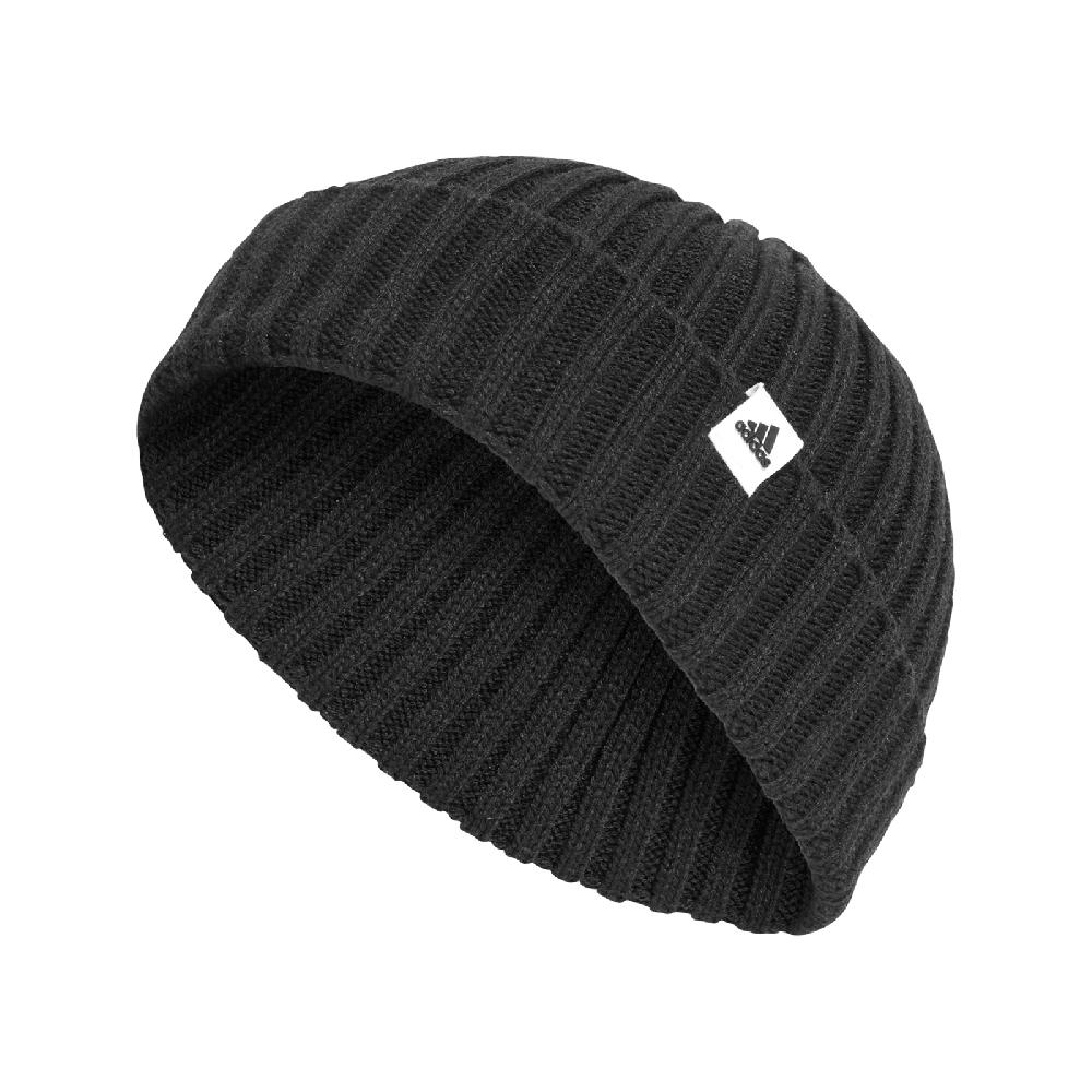 adidas 愛迪達 帽子 Fisherman Beanie 男女款 黑 小圓帽 毛帽 保暖 IB2656