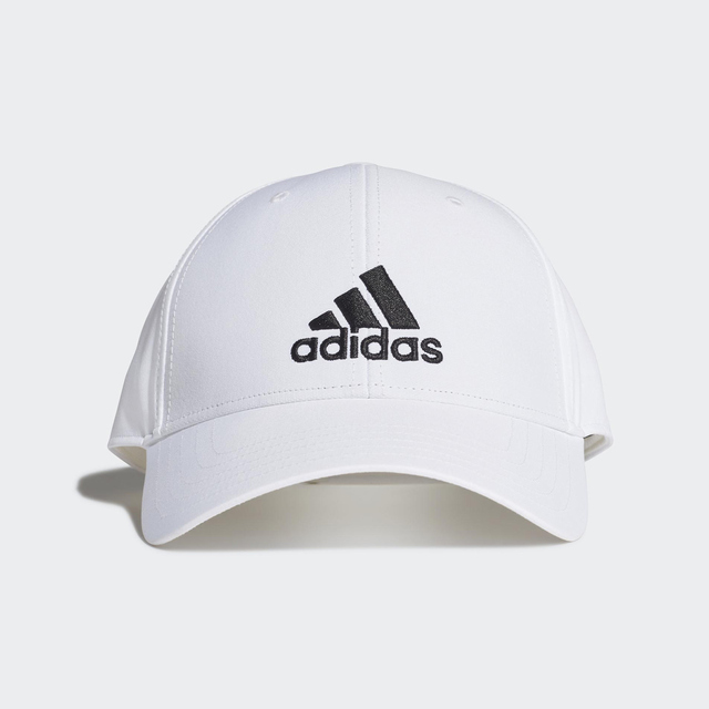 Adidas Bballcap Lt Emb [FK0899] 男女 棒球帽 鴨舌帽 防曬 運動 休閒 潮流穿搭 白