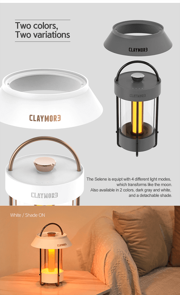 CLAYMORE Lamp Selene LED 桌燈深灰CLL-650 - PChome 24h購物