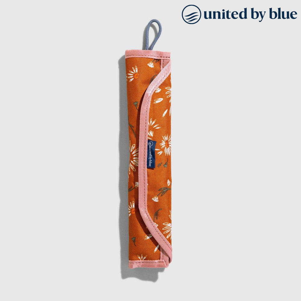 United by Blue 814-037 Straw Kit 防潑水吸管收納包組 / 253-印花雛菊橙