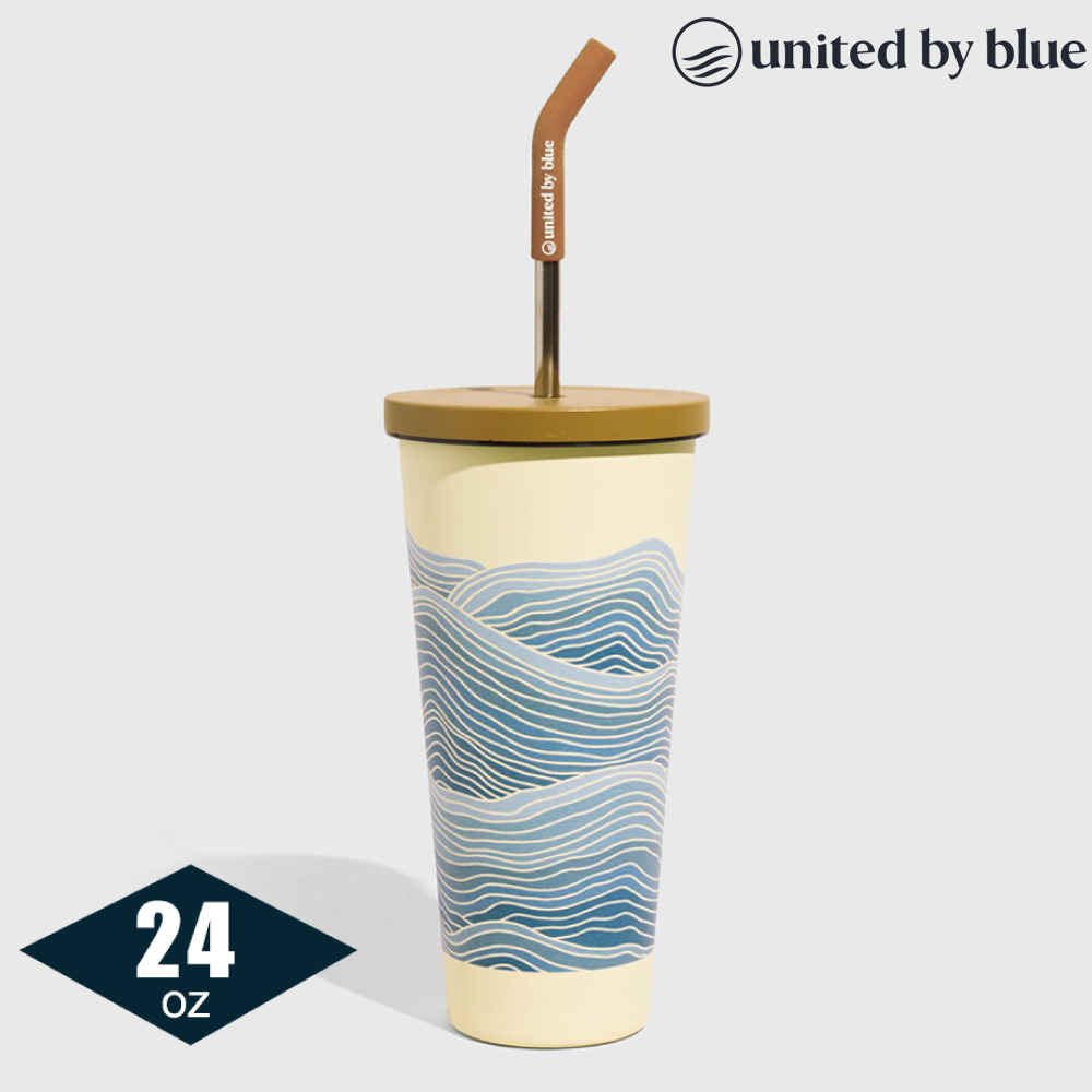 United by Blue 707-283 24oz Tumbler 不鏽鋼隨行杯 / 188-海浪-米