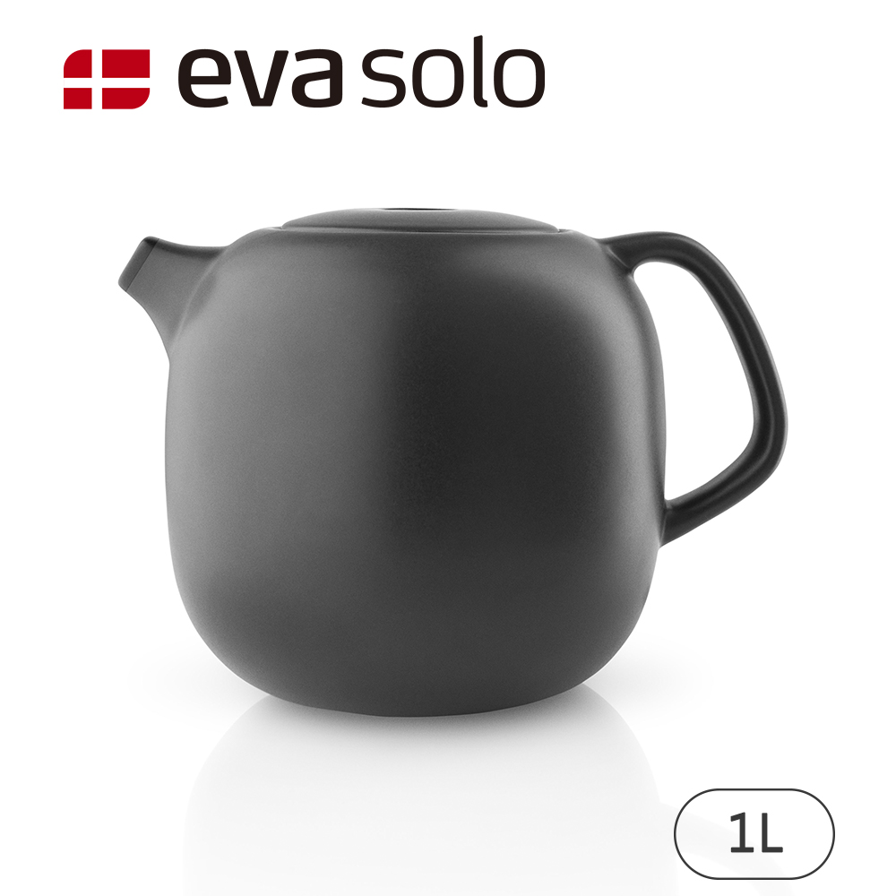 【Eva Solo】丹麥Nordic茶壺1L-黑