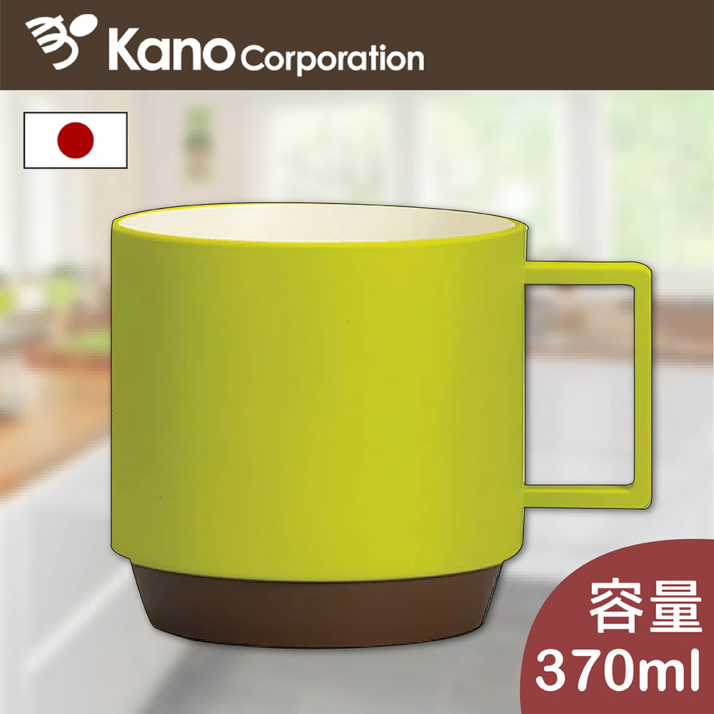 日本kano 日本傳統色馬克杯370ml 若葉色 綠 日本製可微波可洗碗機茶杯水杯 Pchome 24h購物